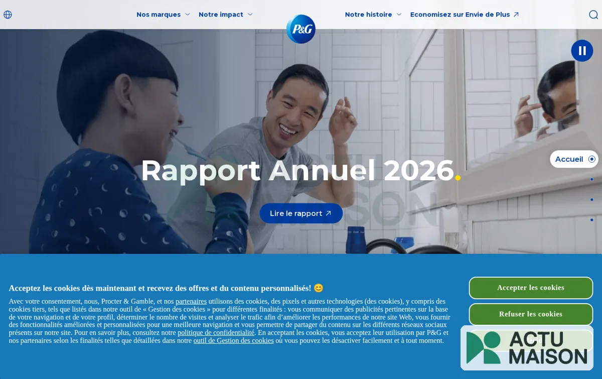 Capture : Procter & Gamble